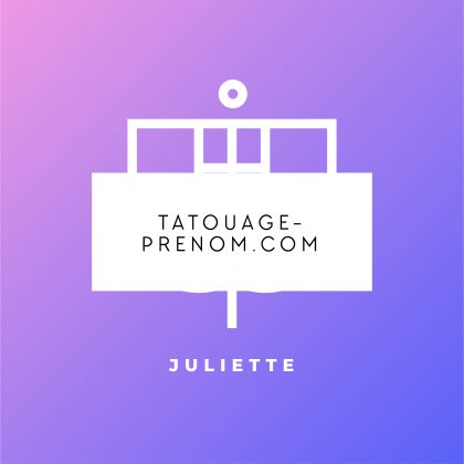 tatouage prénom juliette