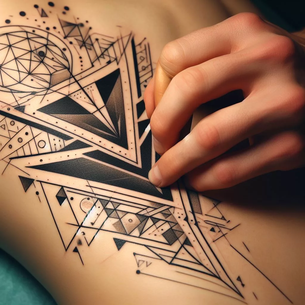 Le tatouage géométrique : un art moderne et symétrique